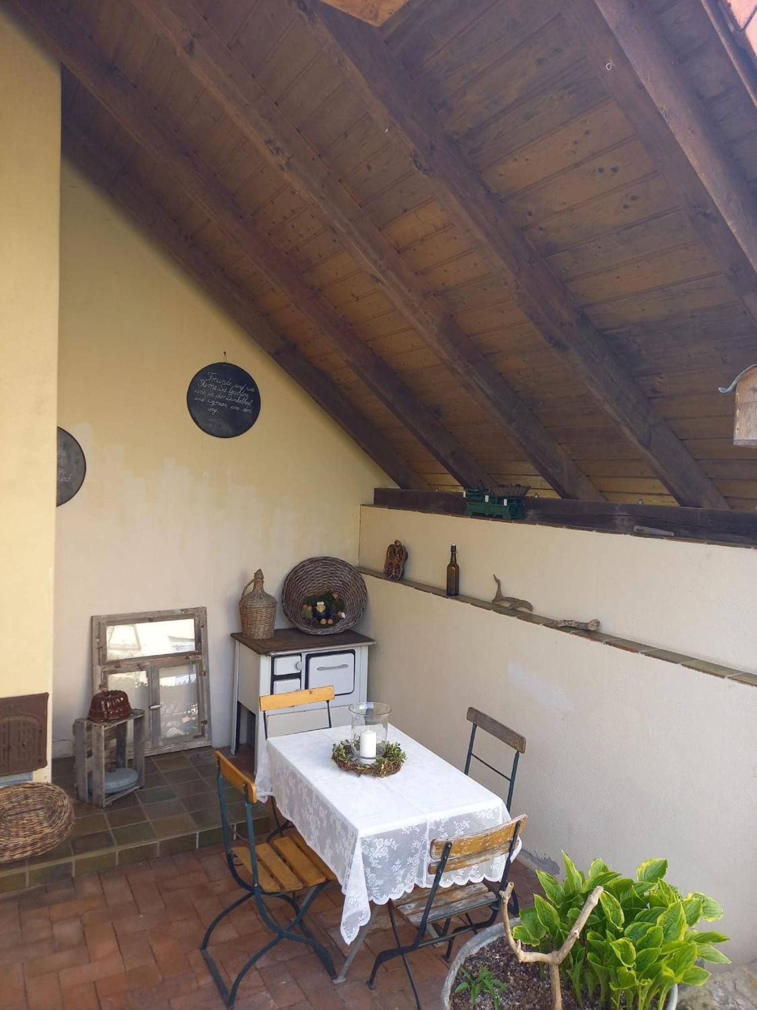 Ferienwohnung Pfadenhauer Pfarrweisach Esterno foto