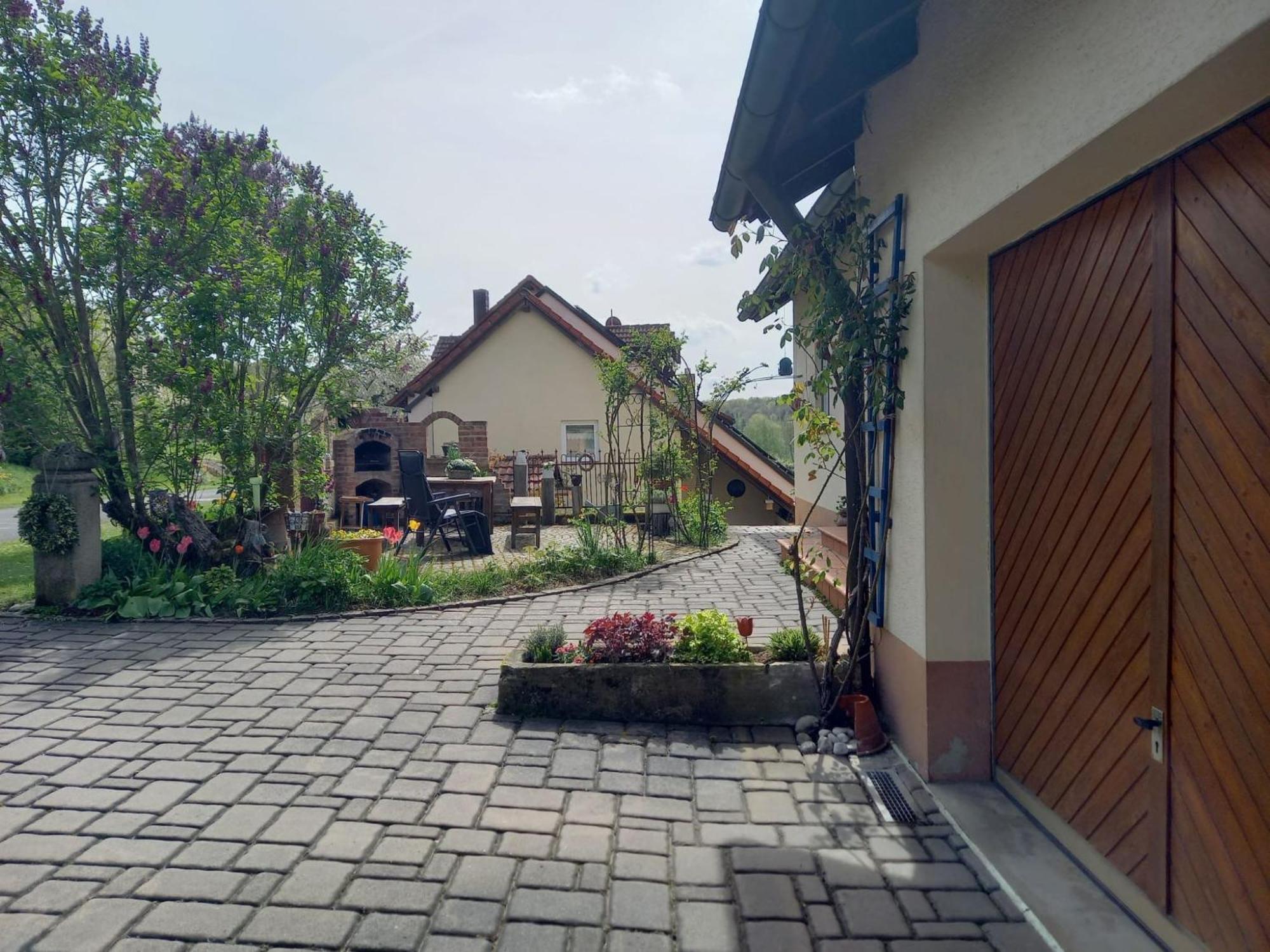 Ferienwohnung Pfadenhauer Pfarrweisach Esterno foto