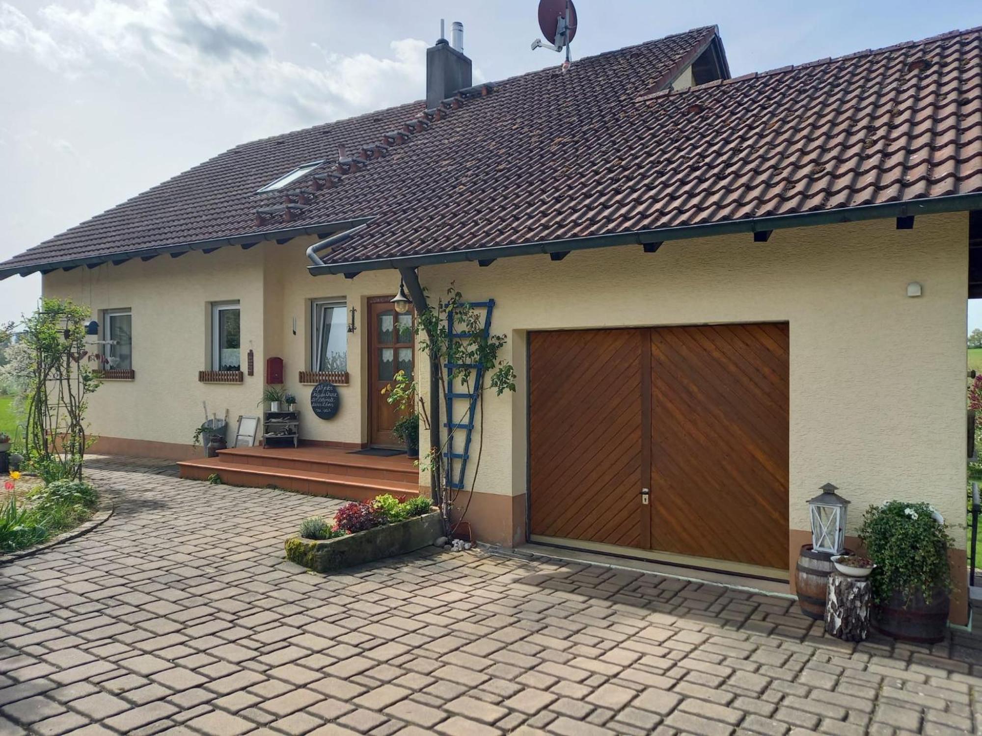 Ferienwohnung Pfadenhauer Pfarrweisach Esterno foto