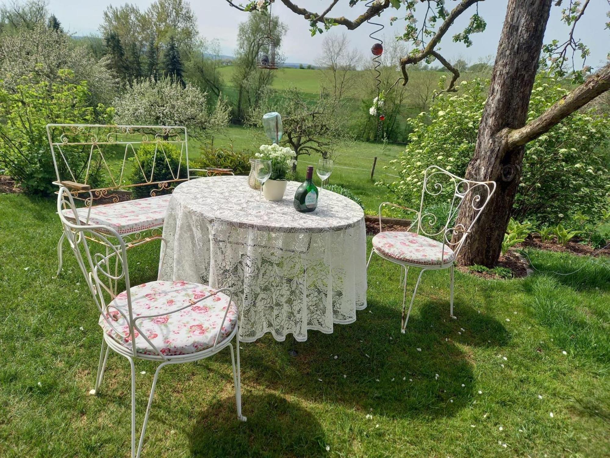 Ferienwohnung Pfadenhauer Pfarrweisach Esterno foto